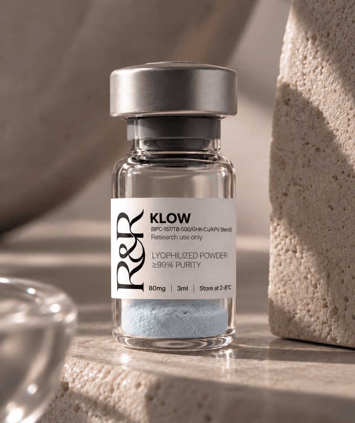 KLOW (BPC-157/TB-500/GHK-Cu/KPV Blend) 80mg